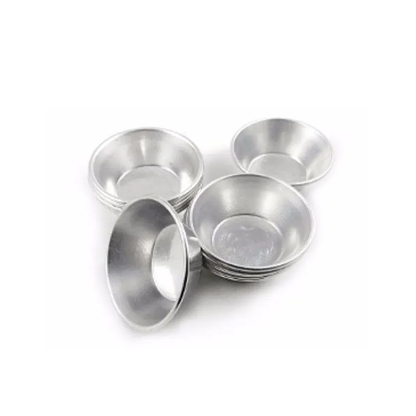 Kit Forminha Mini Empada Alumínio Nº 4 para Buffet (12 Unid)