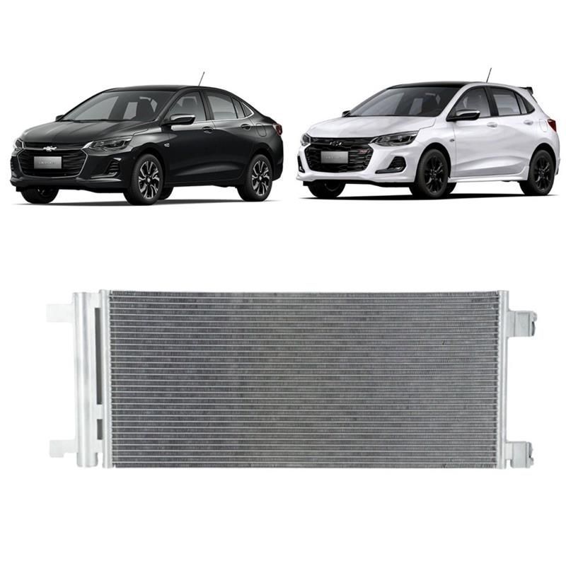 CONDENSADOR PARA ONIX TURBO 1.0 2020 2021 a 2024 26287388 RC.650.623 CD FILIAL CAMPINAS