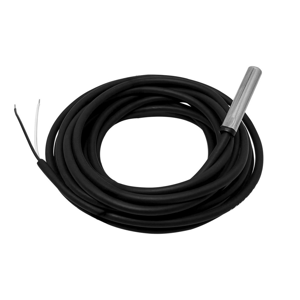 Sensor de Temperatura NTC 10K Ponta Inox 6x28mm Cabo 3 metros - Coel