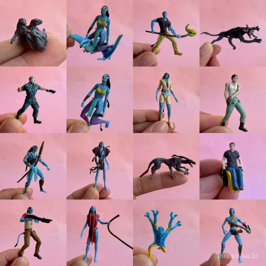 Novos produtos soltos: Figura de Ação Articulada Cavaleiro Fantasma do Mundo Pandora Avatar Elf K7TG