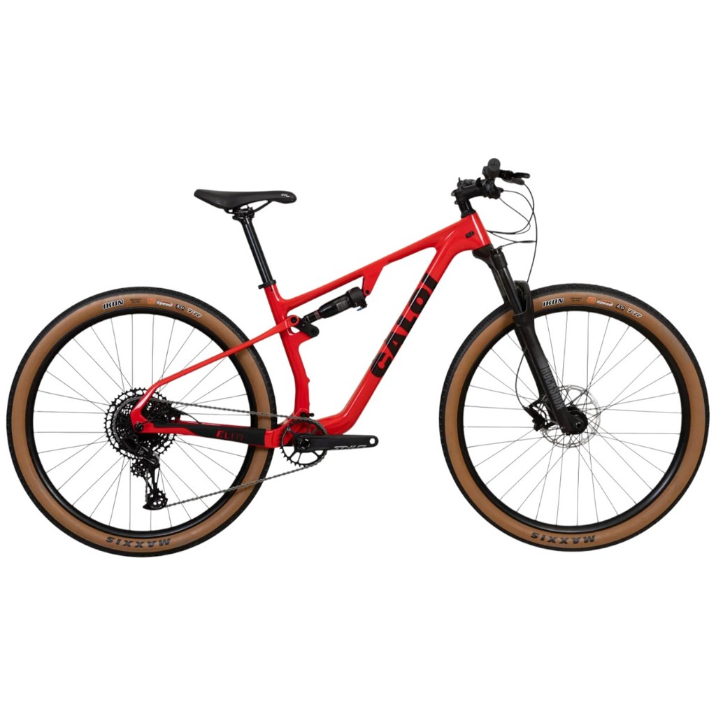 Bicicleta Caloi Carbon-FS Sram NX 12V-RockShox Judy SilverTK