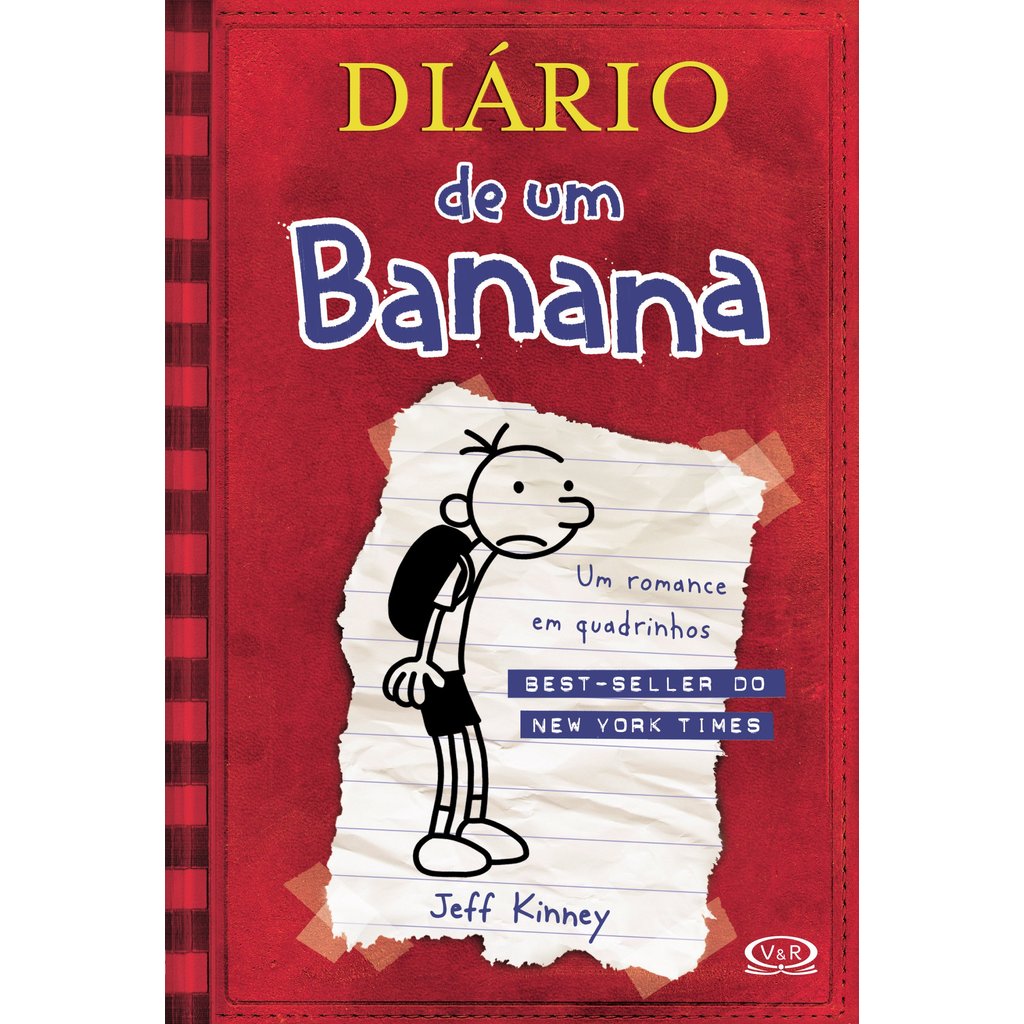 Diário de Um Banana 1: Um Romance em Quadrinhos- Capa Mole em Oferta na Shopee