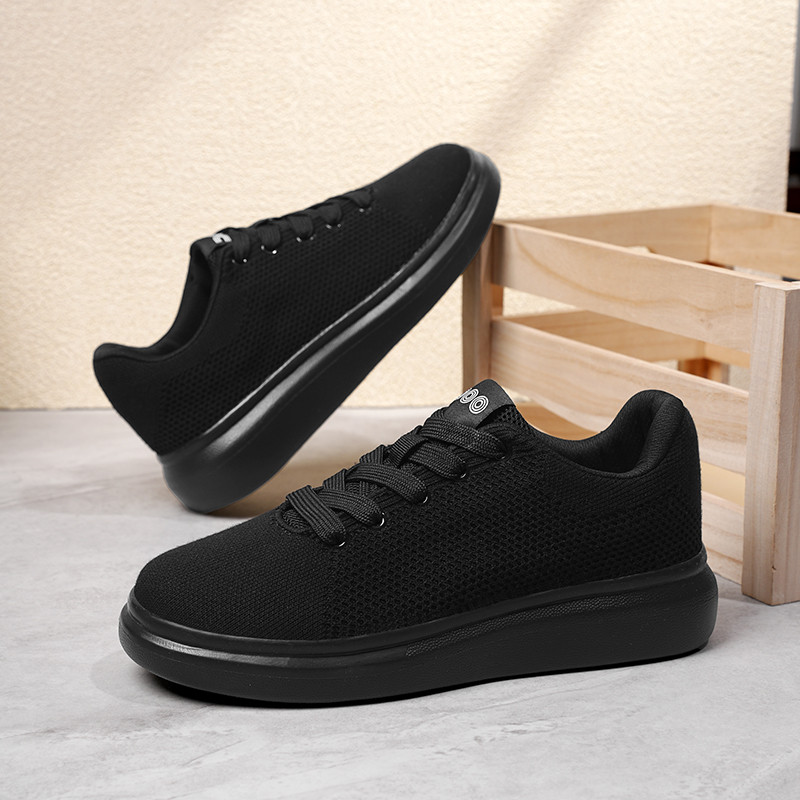 Tênis Casuais Flyknit para Casal, Respiráveis, Tamanhos 36-46