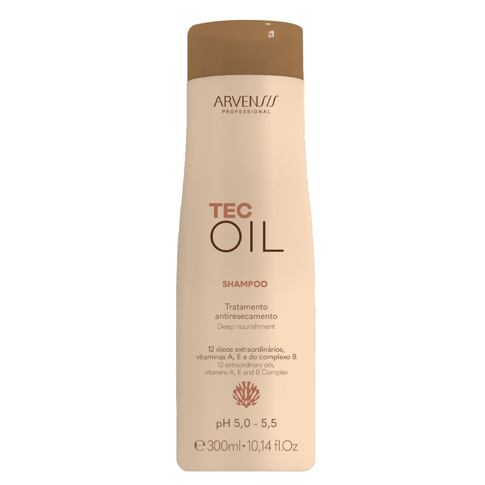 Shampoo Arvensis Tec Oil 12 Óleos 300ml