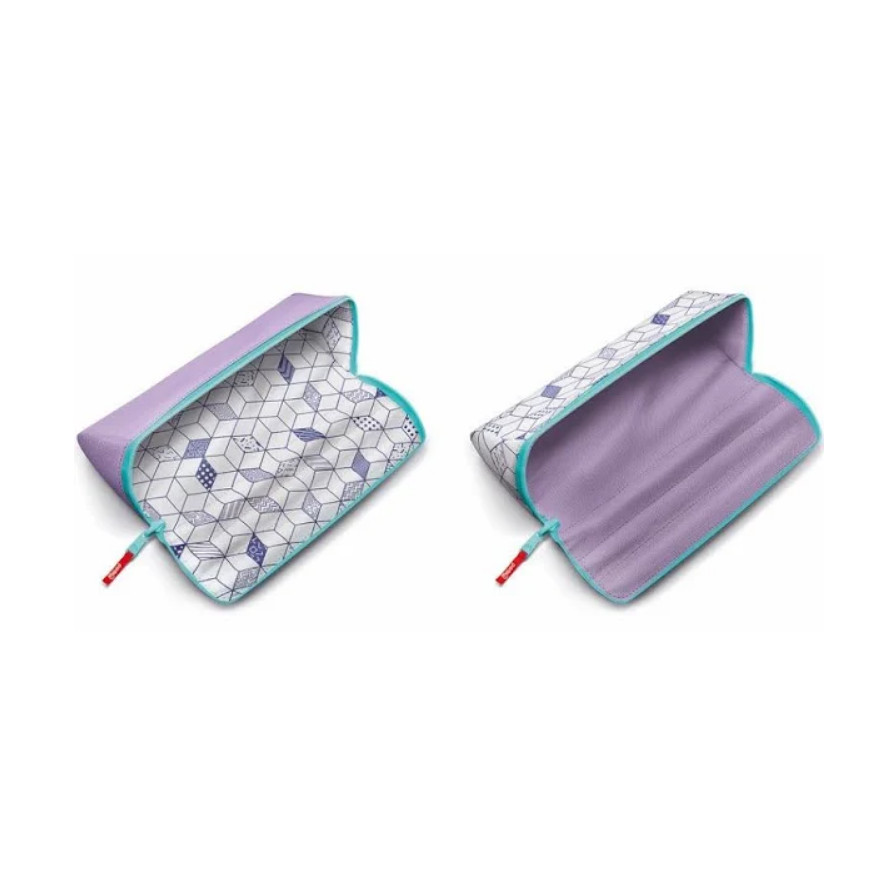 Estojo Dupla Face Essentials Range Roxo - Maped