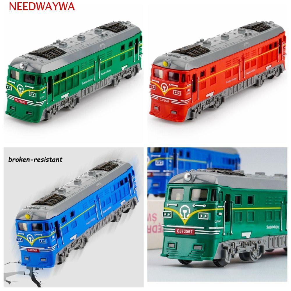Brinquedo De Veículo Ferroviário NEEDWAYWA , Modelo De Trem Inercial Educacional Em Escala De Simulação , Brinquedos De 