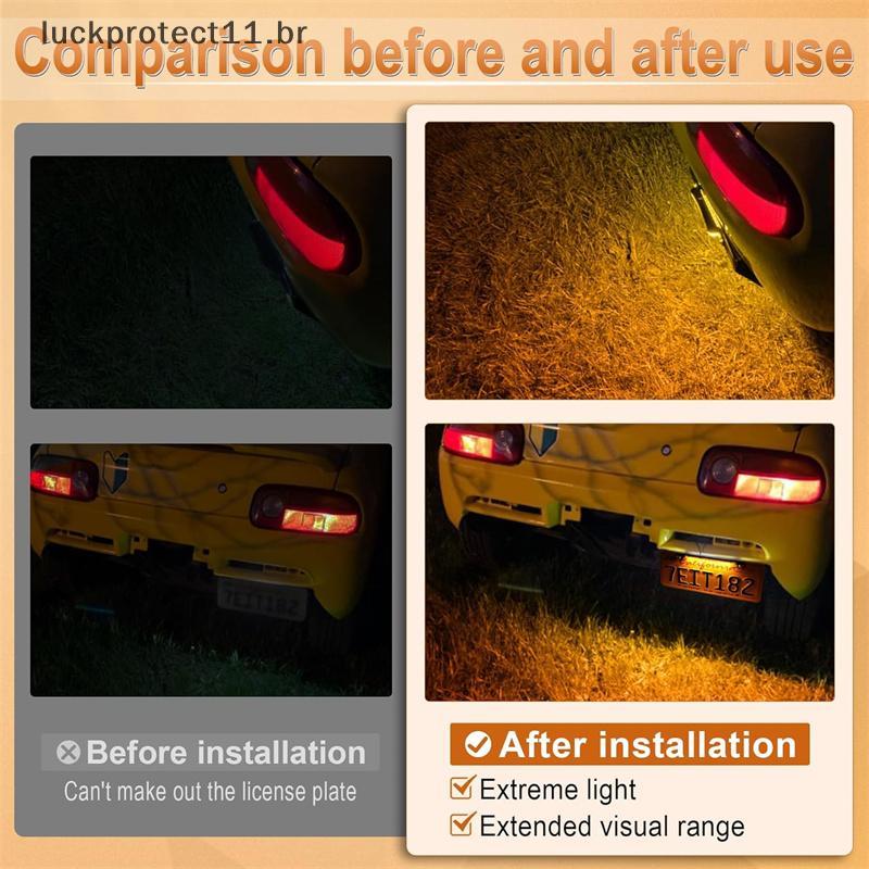 Luz LED Da Placa De Licença LTBR , Conjunto Extremamente Brilhante Para Trailer UTV ATV Tru RV Boat ~