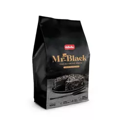 Cacau em Pó Preto 100% Cacau Mr Black 400g DaBella