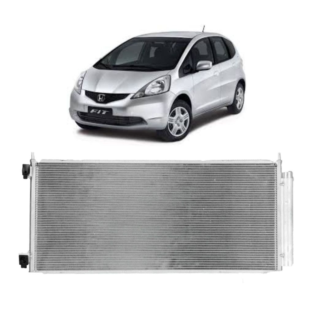 CONDENSADOR PARA FIT CITY 2009 2010 A 2014 ORIGINAL DENSO 160BC4477403790RC CD FILIAL CAMPINAS