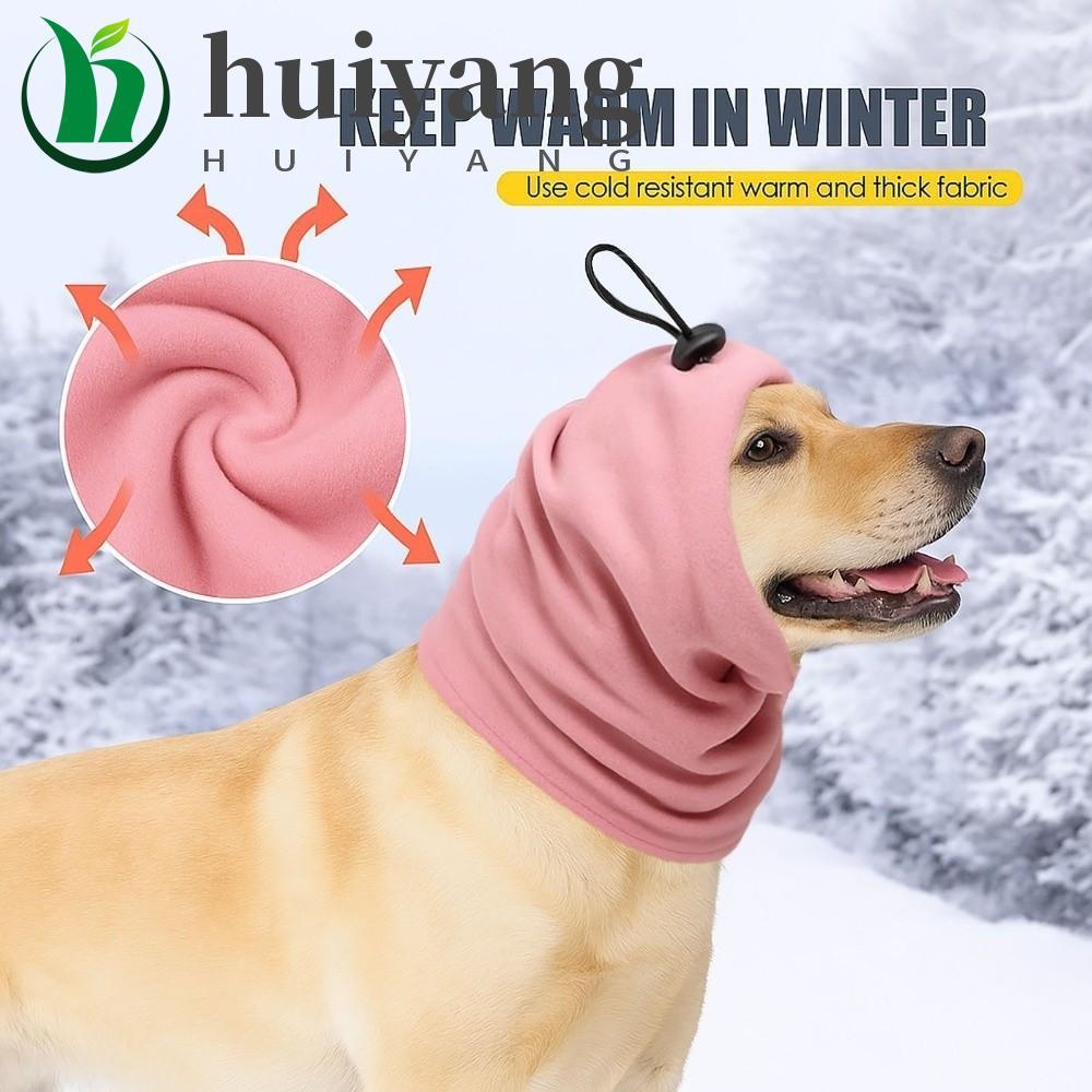 HUIYANG Protetores De Orelha Calmantes Para Cães , Elásticos Macios E Quentes Cuidados Com Capa De Ouvido Calmante Ajust