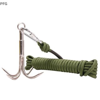 PFG Hiking Mosquetão De Garra De Aço Inoxidável Multi-Funcional De Gancho De Escalada Para Viagens Ao Ar Livre Camping F