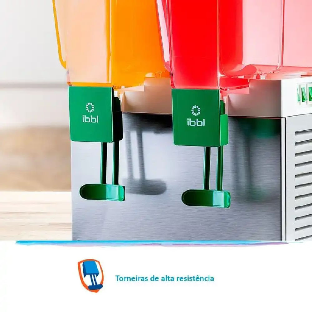 Refresqueira IBBL BBS2 Inox – 220 Volts