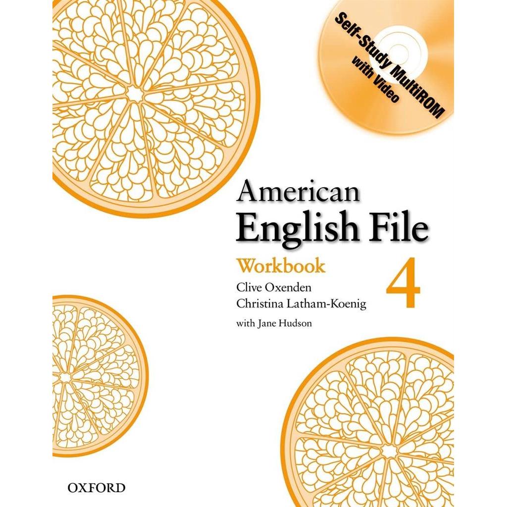 American English File - Workbook 4 autor Christina Latham-Koenig / Clive Oxenden / Jane hudson