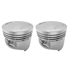 Kit Par Pistão Anéis Pino Trava Rik Cb 450 Honda Medidas
