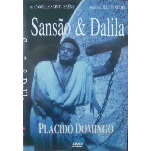 DVD SANSÃO E DALILA - SAN FRANCISCO OPERA direção JULIUS RUDEL