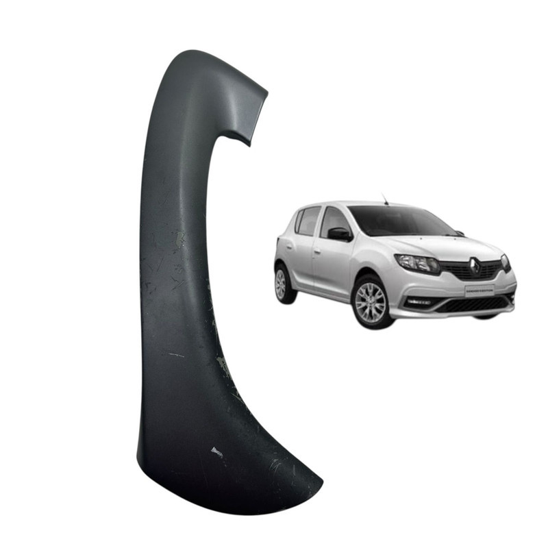 Moldura Puxador Porta LD Renault Sandero 2008 a 2012