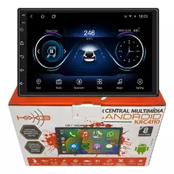 Multimídia 7 Polegadas Kx3 Krc4110 Android Octacore 2/64gb Preto