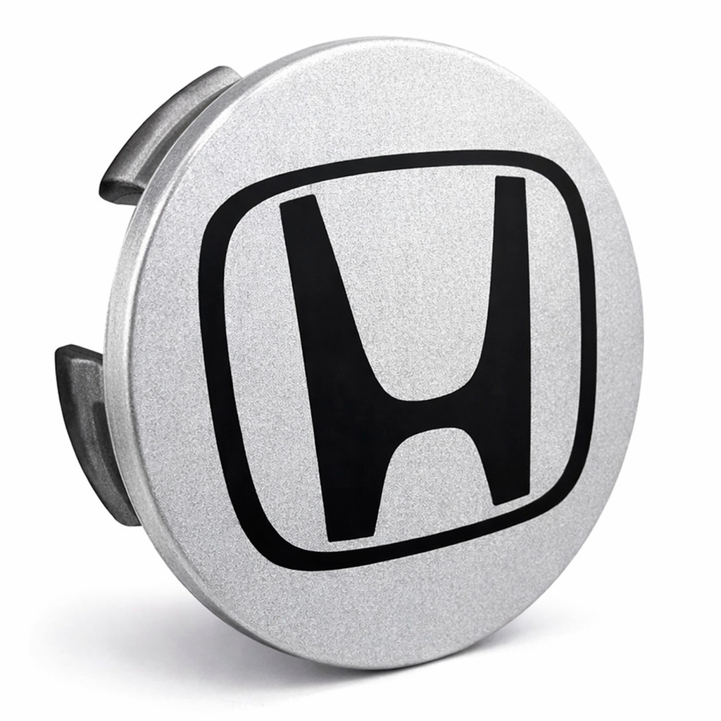 Calota Meio Central Roda Honda Hrv Crv New Civic 69mm Prata