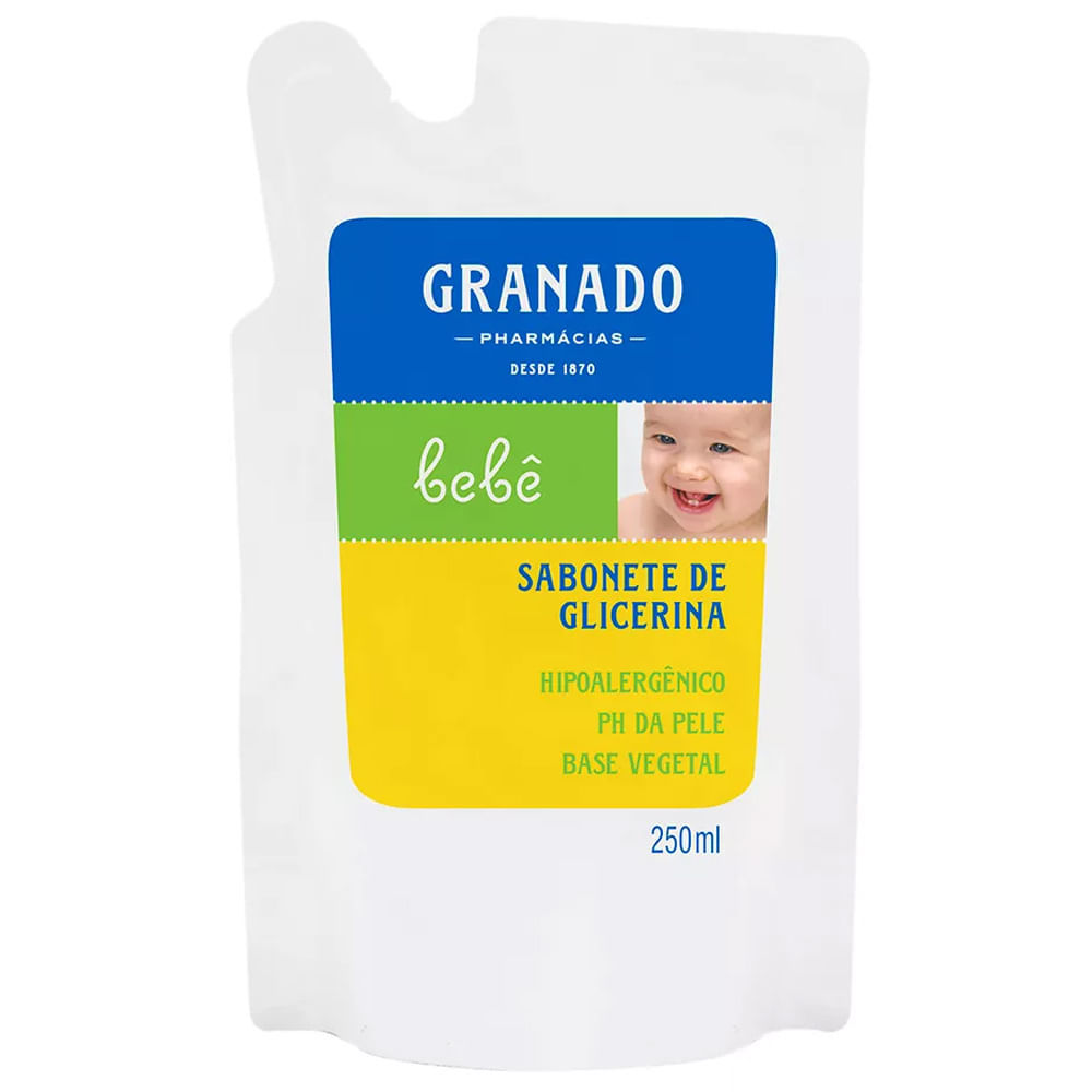 Sabonete Líquido Granado Bebê Tradicional 250ml em Oferta na Shopee