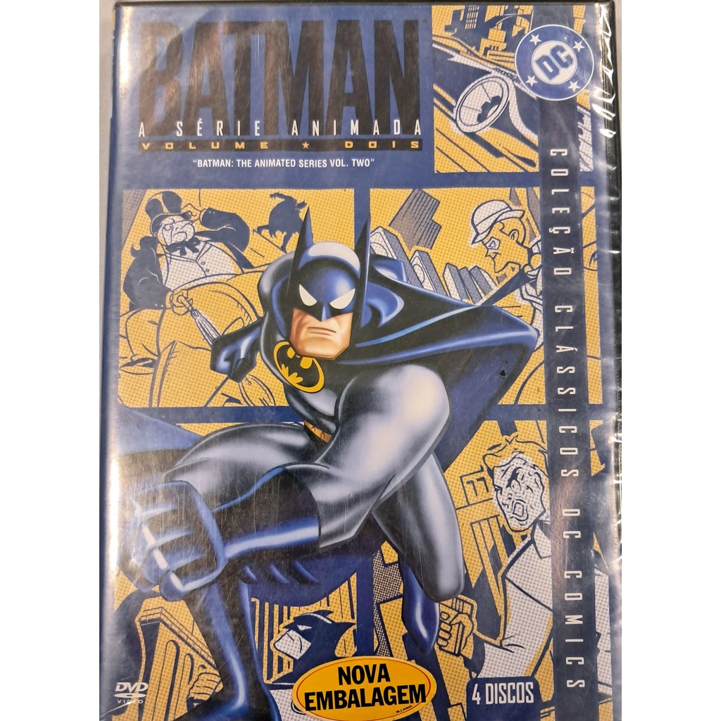 DVD Batman: A Série Animada Volume 2 - Original - Lacrado de Fábrica