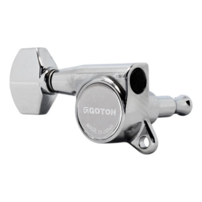 Tarraxa Gotoh Sg381-07 R Para Guitarra Reversa Cromada 1 Uni