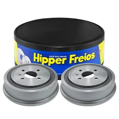Par Tambor Freio Corsa Meriva Vectra Montana Traseiro Original Hipper Freios
