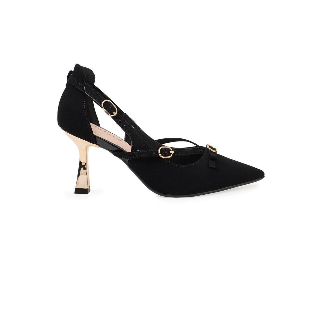 Scarpin Bebecê Slingback Com Detalhe em Fivela