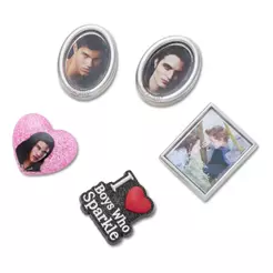 Jibbitz™ Crepúsculo Pack Com 5 Peças UNICO