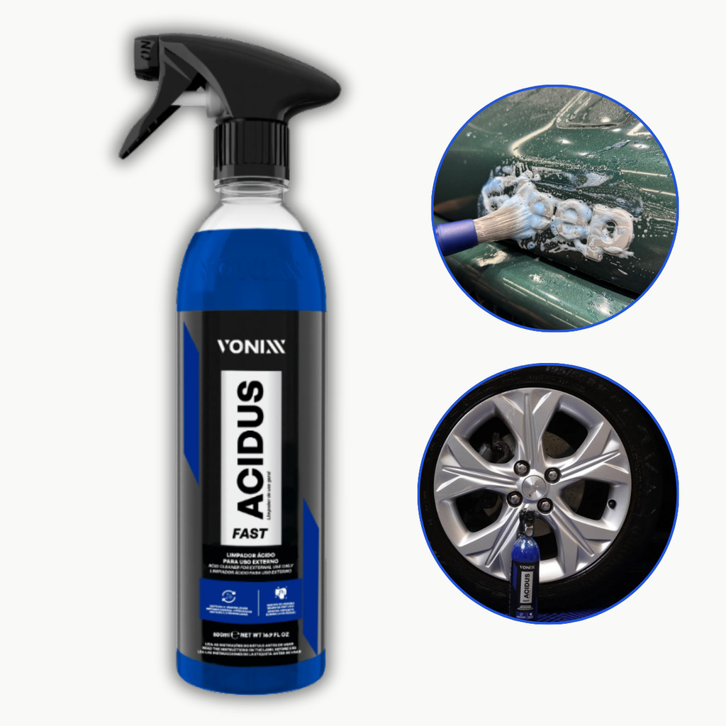 Imagem Acidus Fast 500ml Vonixx Desincrustante Acido Motor Chassi