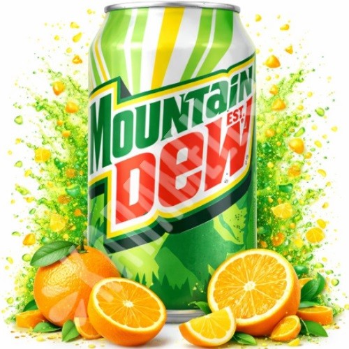 Refrigerante Mountain Dew Frutas 355ml - Importado EUA