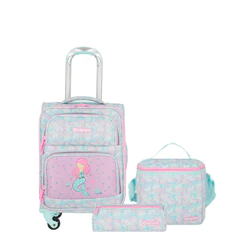 Kit Mochila + lancheira + estojo | Speedy Pack 5XT | Verde Sereias