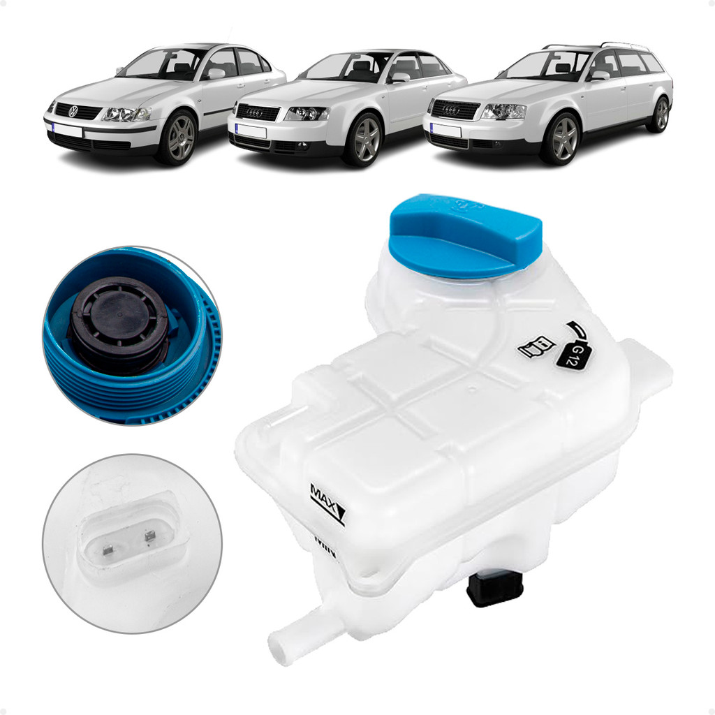 Reservatório De Água Radiador Audi A4 1.8 2002 03 04 05 2006