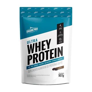 Ultra Whey Protein - 907g Cookies - Shark Pro em Oferta na Shopee