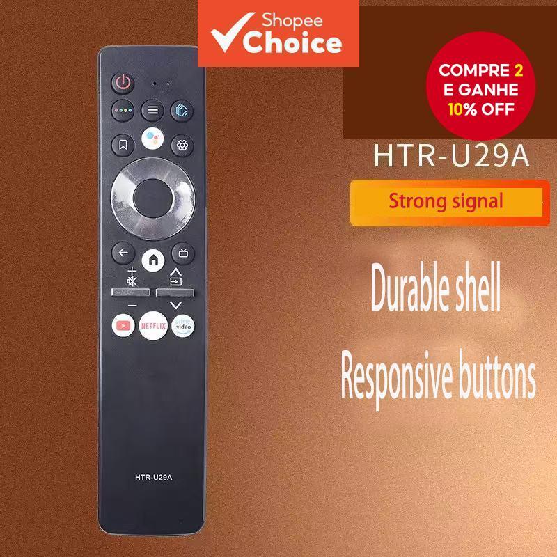 Novo Htr-u29a para Controle Remoto Da Smart Tv Android Da Haier Le43k6600sg, Le50k6700ug, Le65aqts6ug, LE75AQTS5UG,
