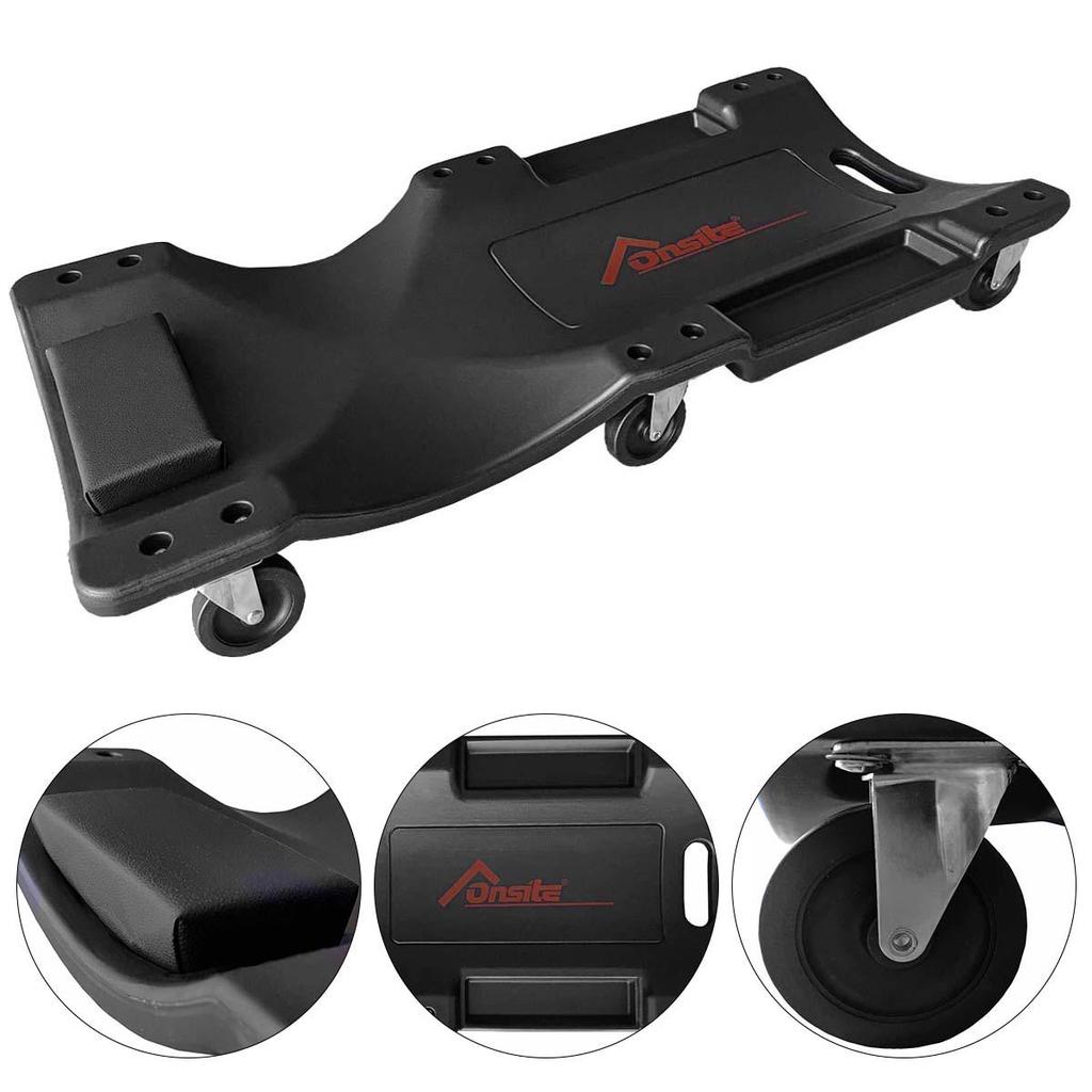 Carrinho Esteira Para Mecânico Com 6 Rodas e Encosto (026203) – Onsite em Oferta na Shopee