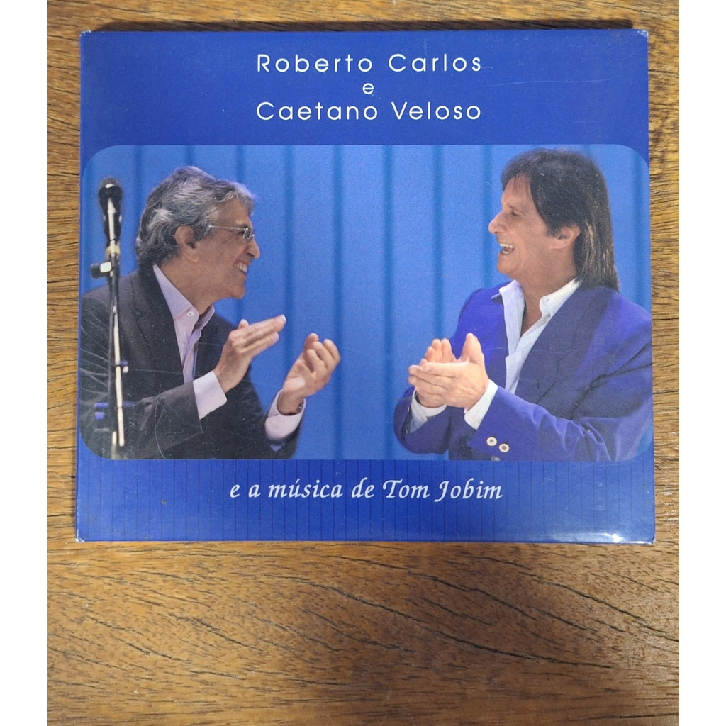Cd Roberto Carlos E Caetano Veloso - E A Música De Tom Jobim