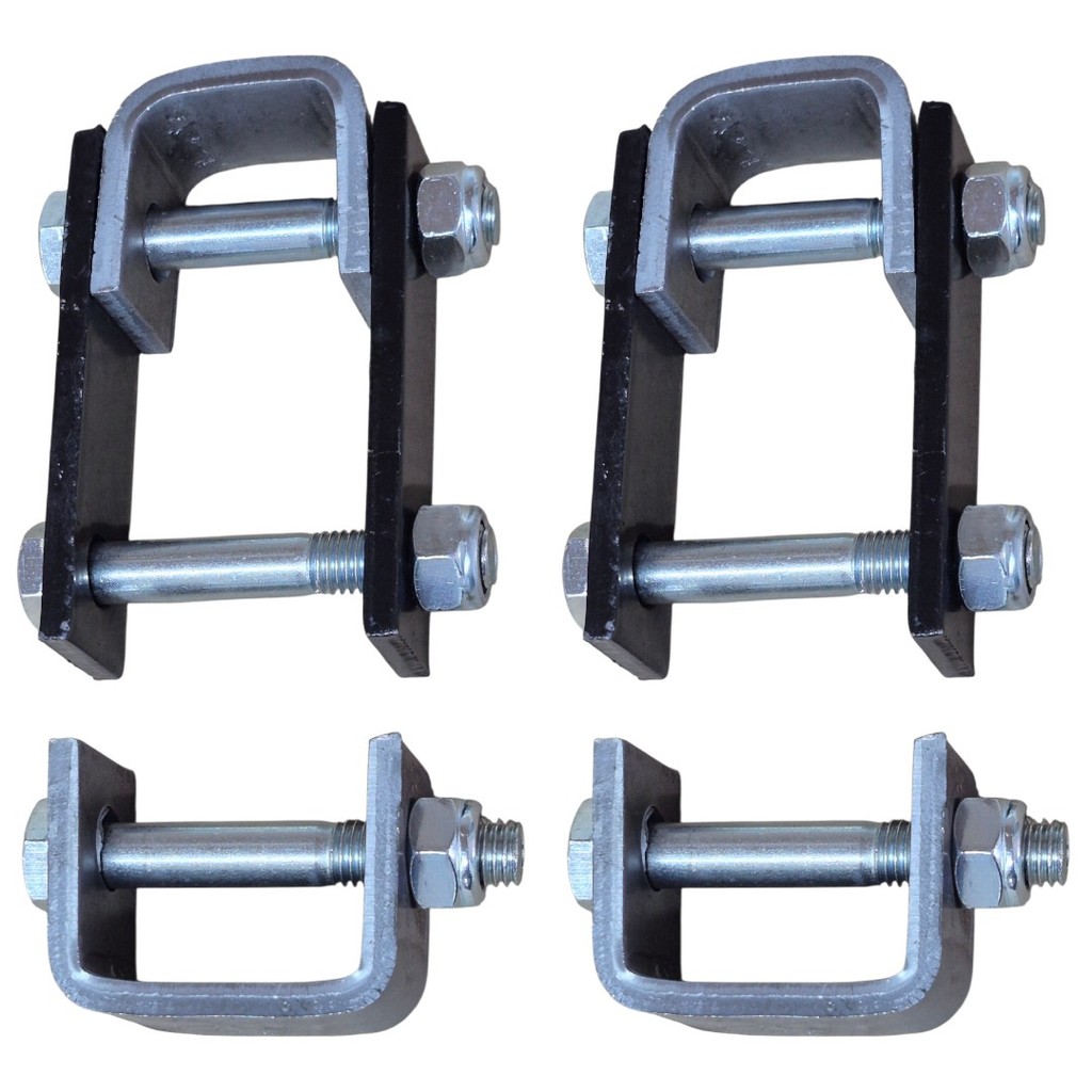 Jumelo Carretinha Reboque Para Mola 45mm Kit Reforçado 1500kg