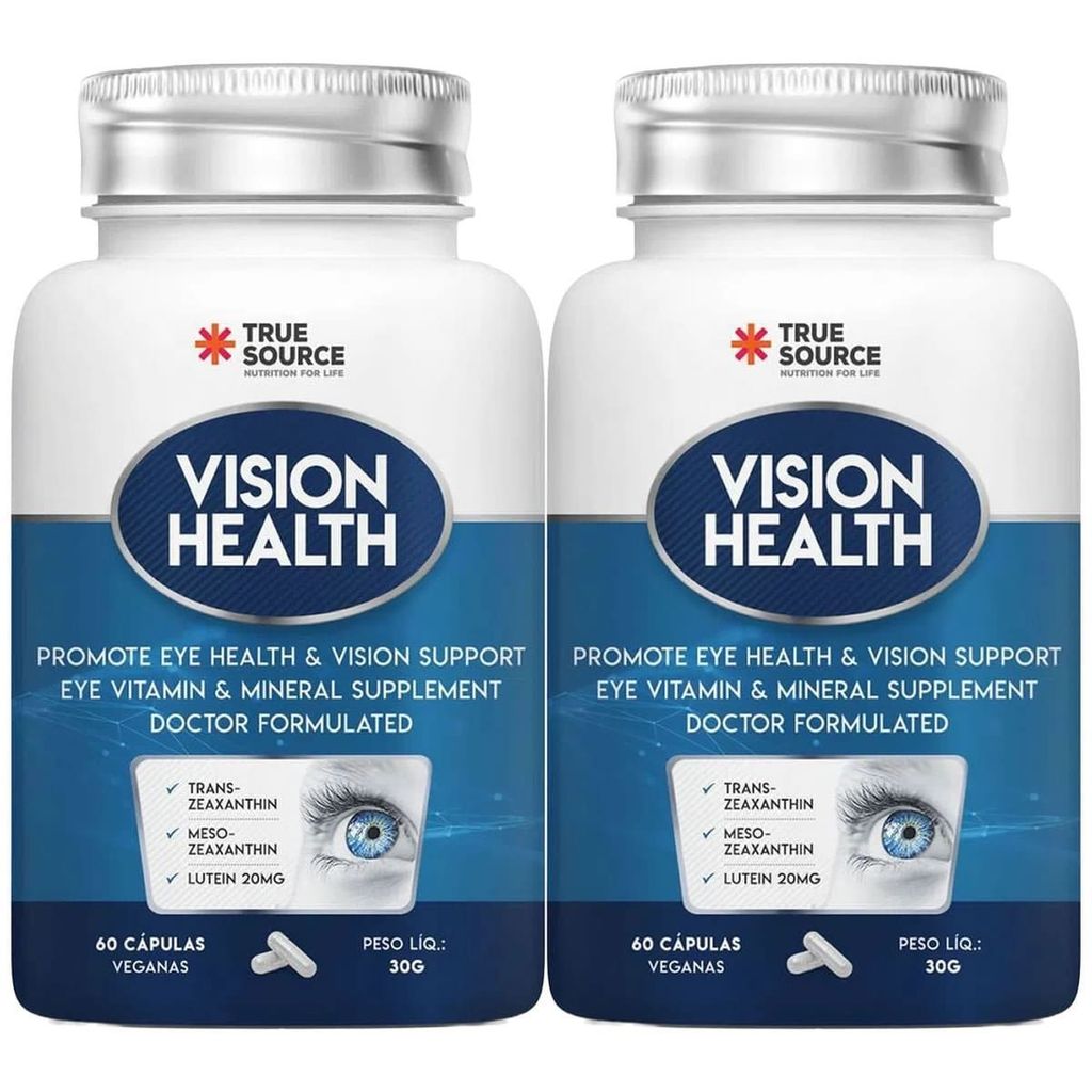 Kit 2X True Vision Health - 60 Cápsulas - True Source
