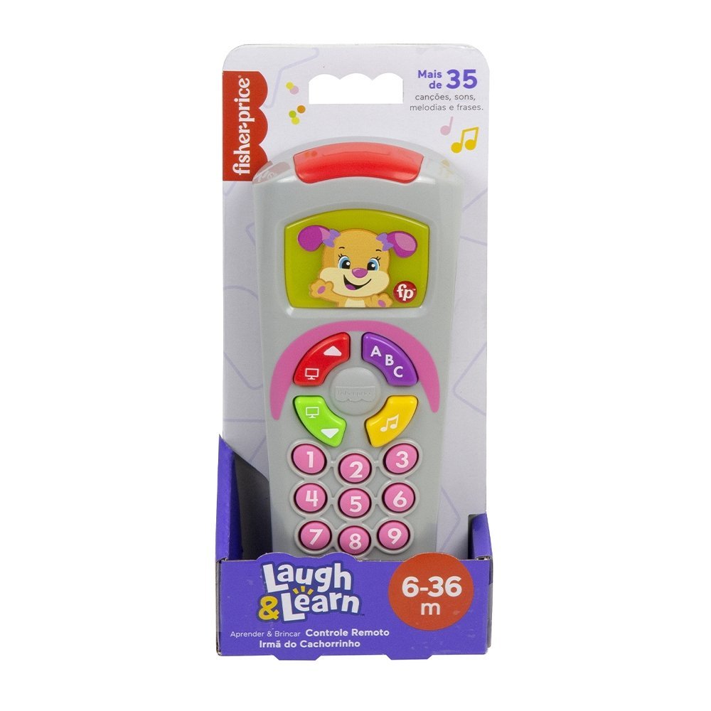 Controle Remoto Fisher-Price Irmã do Cachorrinho Para Bebês HXB75 em Oferta na Shopee