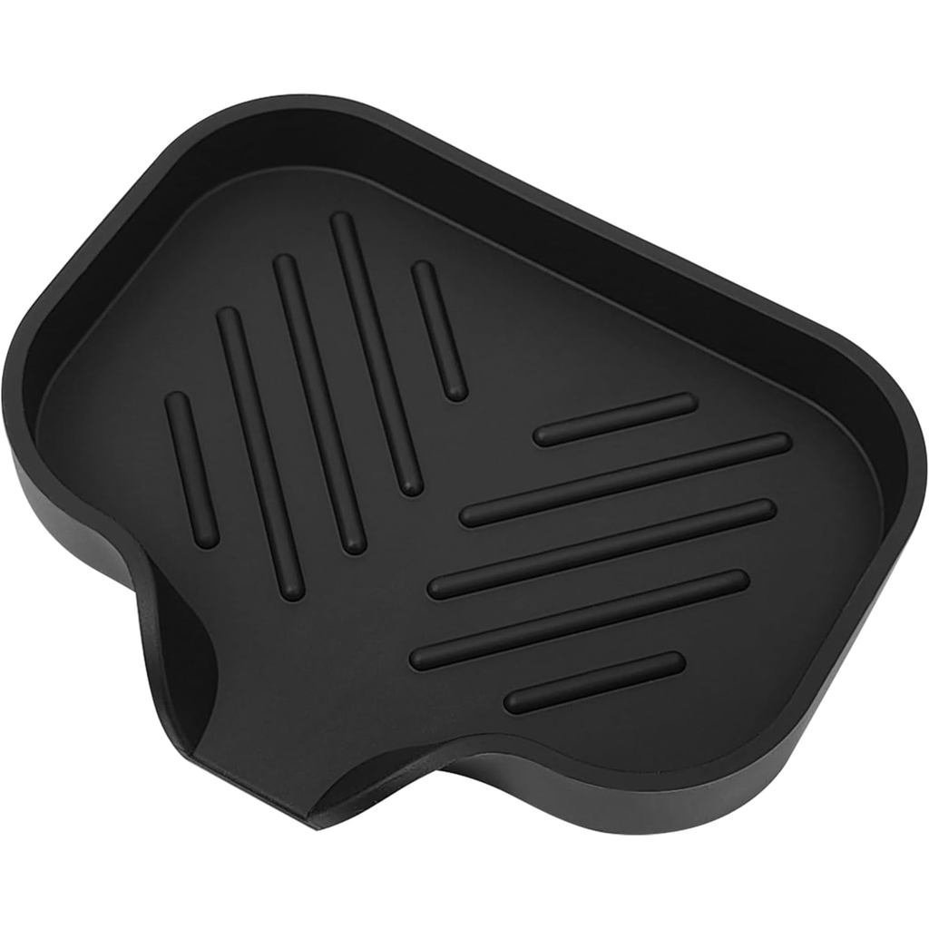 Saboneteira De Silicone Premium Com Bico De Drenagem-Organizador De Pia Multifuncional Para Cozinha E Banheiro