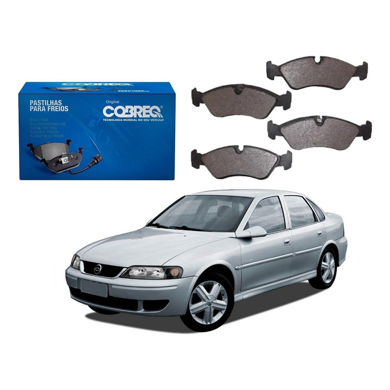 Pastilha Freio Dianteira, Vectra 2.0 2.2 2000 A 2005