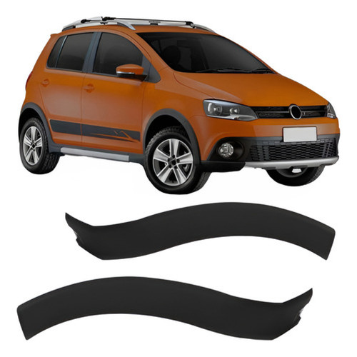 Par Alargador Paralama Dianteiro Crossfox 2010 2011 A 2015