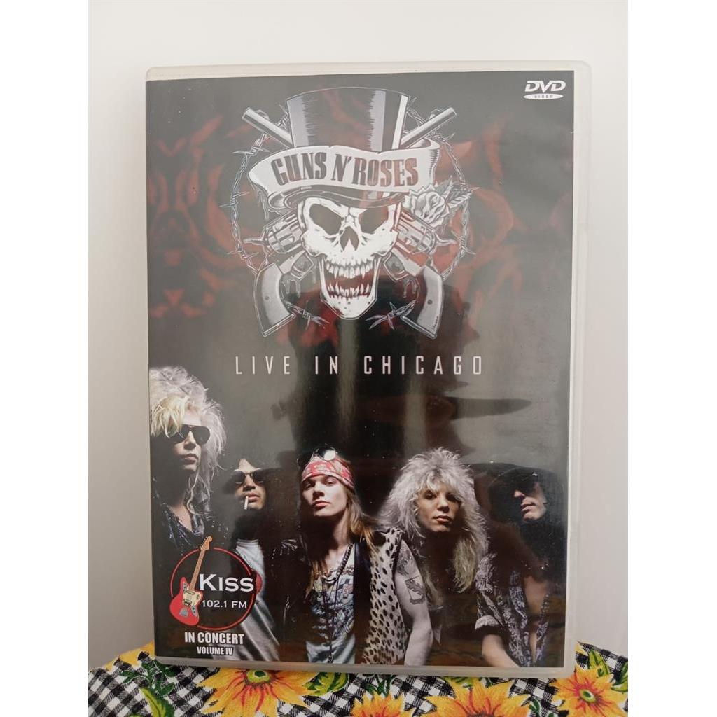 DVD DVD GUNS ROSES LIVE IN CHICAGO editora DESCONHECIDO