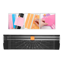 Guilhotina Cortador Refiladora Papel A4 Até 10 Folhas Ideal Para Escritório Escola E Artesanato
