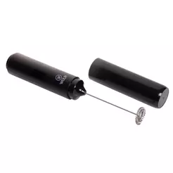 Mini Mixer a Pilha 3,5cm x 3,5cm x 22,5cm Preto Aço Inox