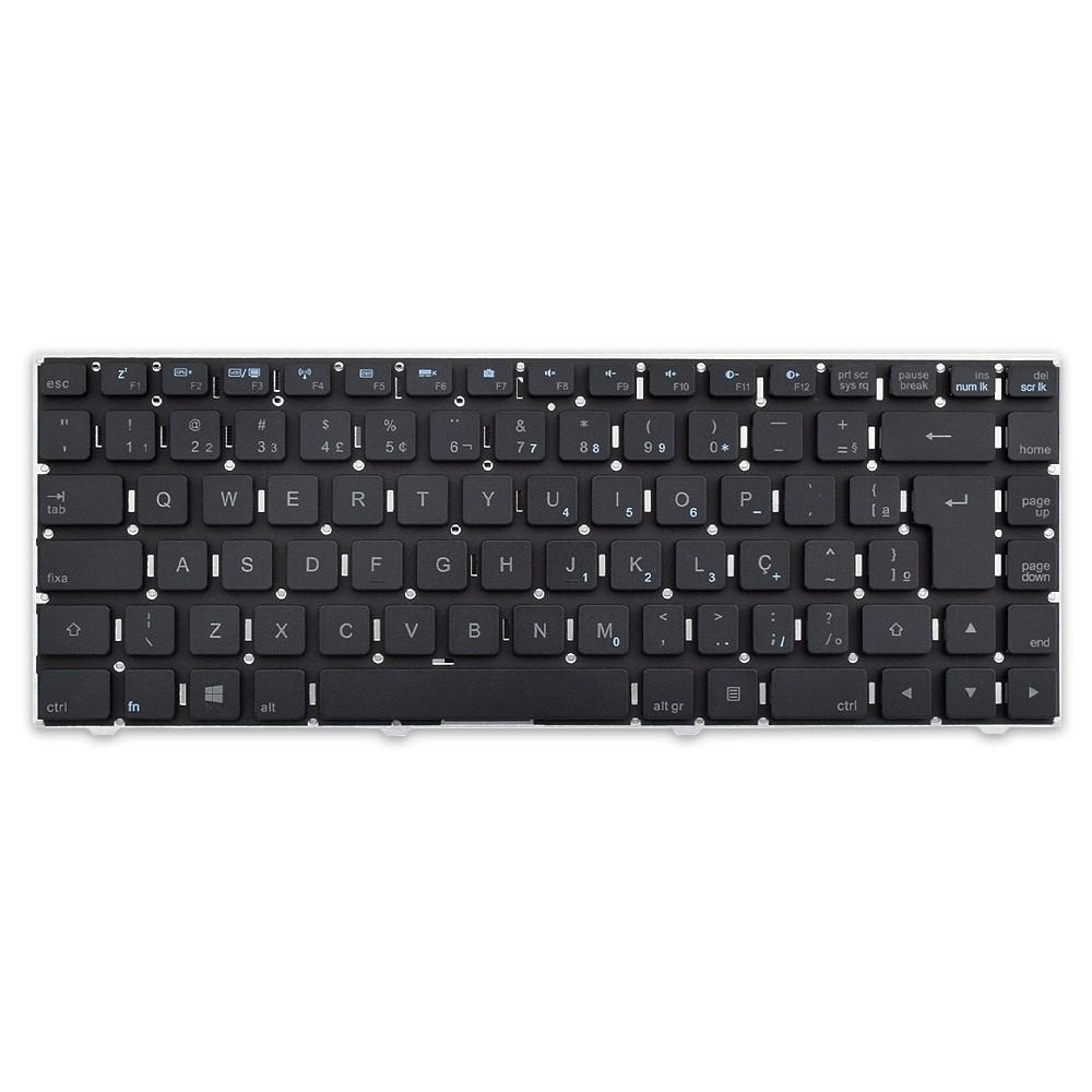 Teclado para Notebook Lenovo L40-30 | Preto ABNT2 em Oferta na Shopee