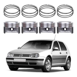 Jogo Pistao Com Aneis 050 Golf 1.6 2001 A 2007