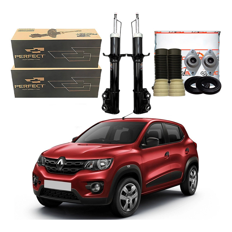 Kit Amortecedor Dianteiro Kwid 1.0 12v 2017 A 2021