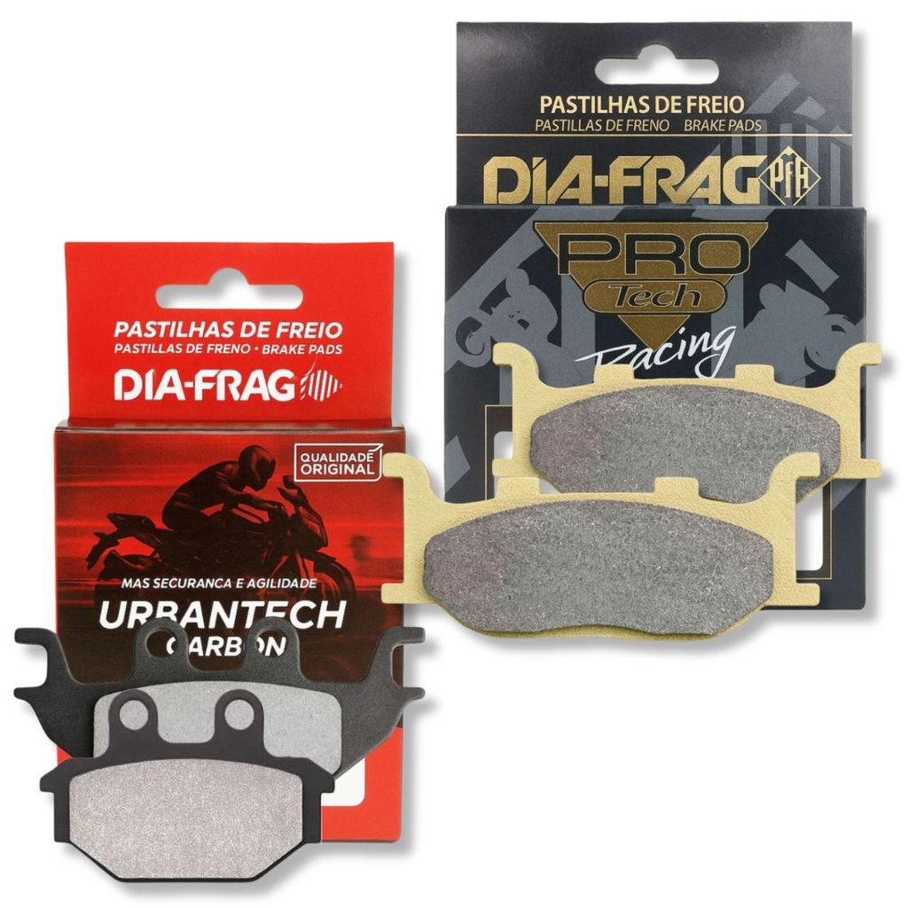 Kit Pastilhas de Freio P/ Nh 190 Até 2024 Diafrag