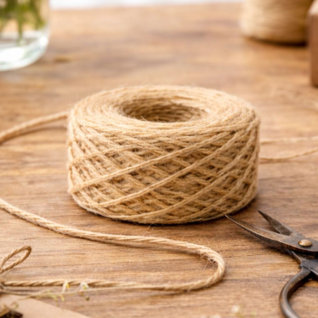 Fio de Sisal Rolo 30 metros 2mm Corda Cordão em Oferta na Shopee